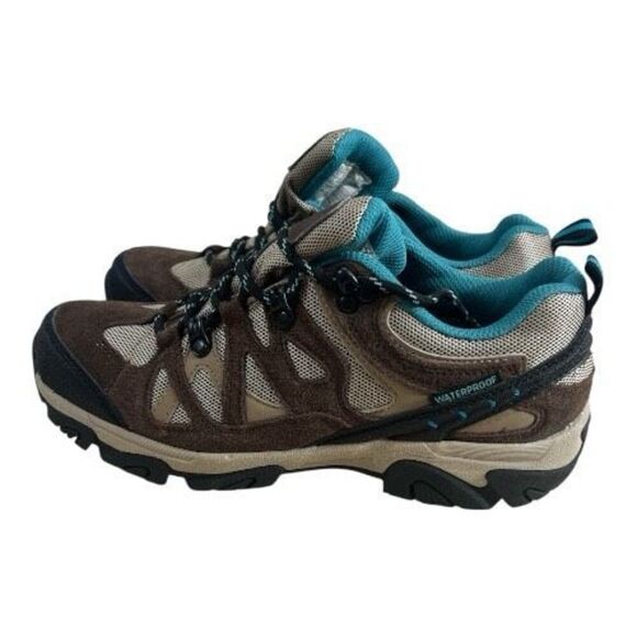 Bearpaw Cavern Women Size 8 Brown Hiking Shoes Leather Waterproof Athletic - Picture 11 of 11